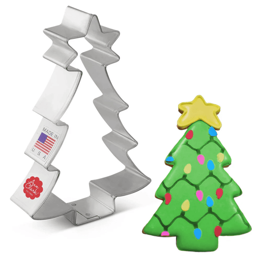 Christmas Tree with Star Cookie Cutter