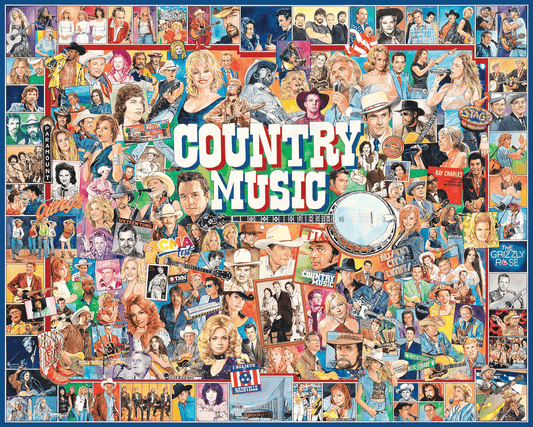 Country Music  - 1000 Piece Jigsaw Puzzle