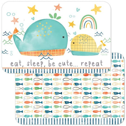 Whales – Easy Care Reversible Placemat