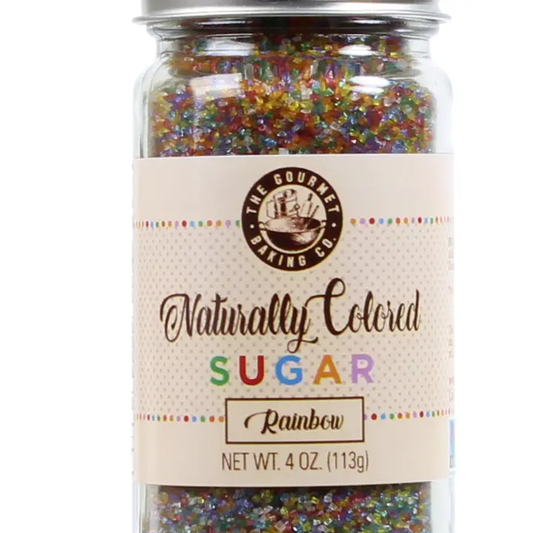 Natural Rainbow Sugar 4.0oz