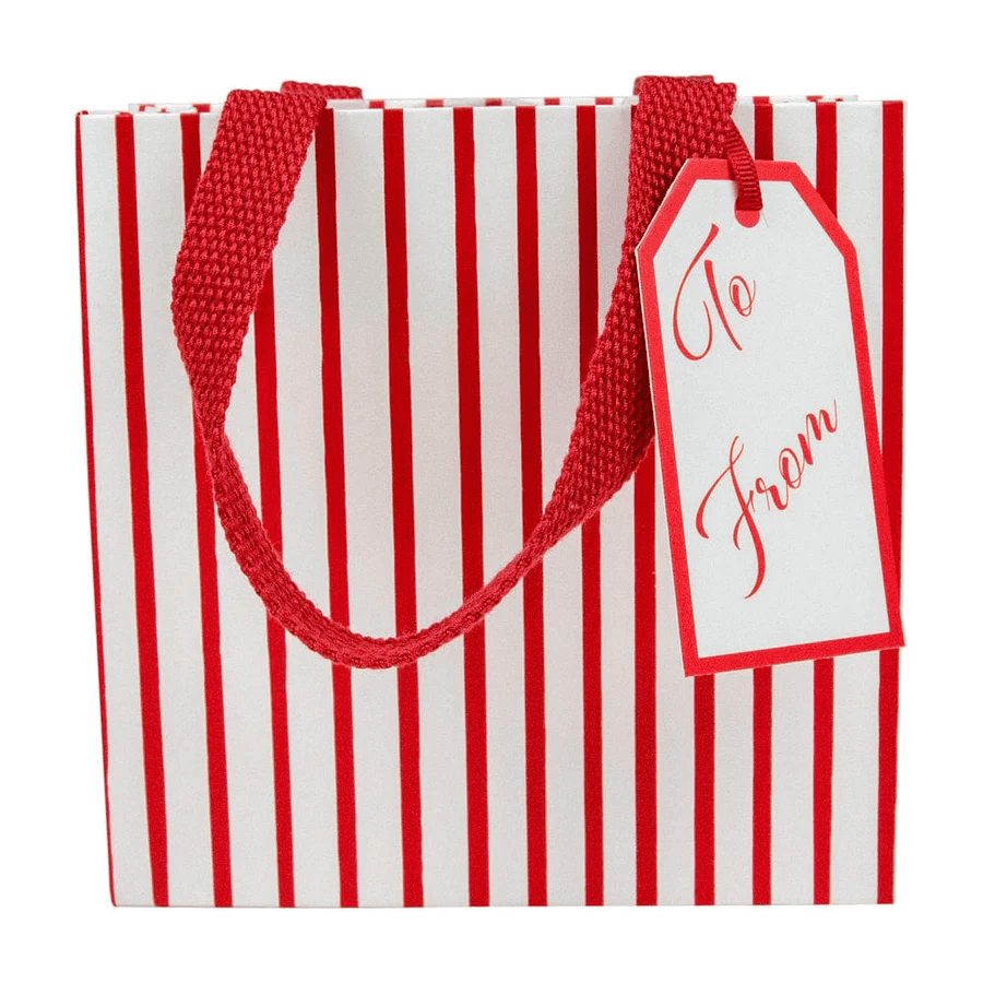 Stripes For Days Red/White Gift Bag