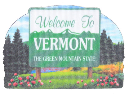 Vermont to Welcome - Iron On Patch