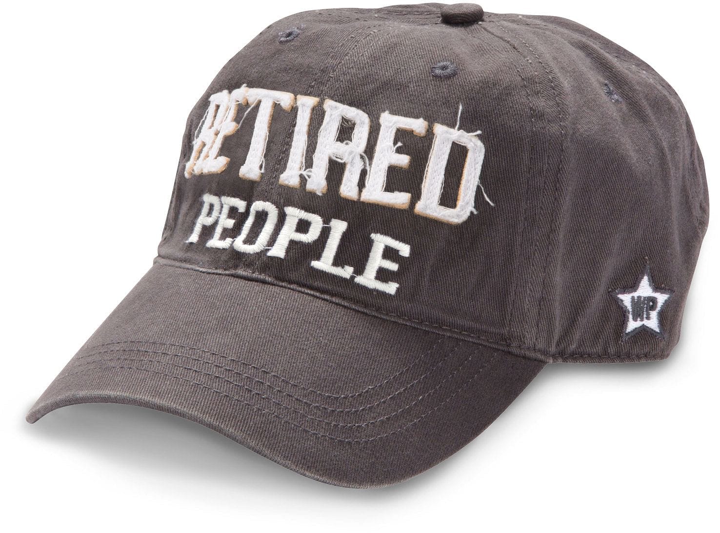 Retired People  - Dark Gray Adjustable Hat - Shelburne Country Store