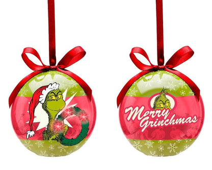 Dr Seuss Grinch Led Ornament - Decopage - Shelburne Country Store