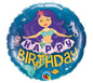 18" Mermaid Birthday Balloon - Shelburne Country Store