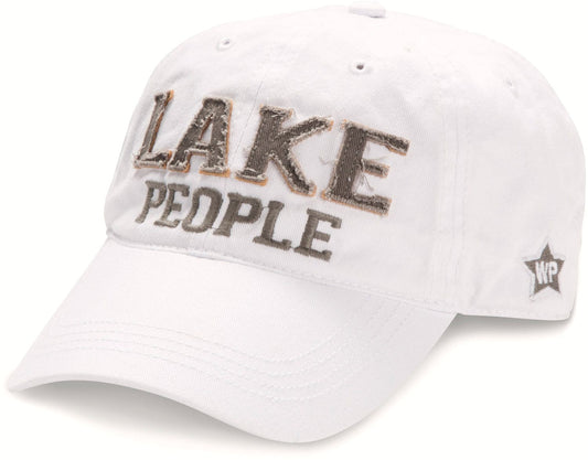 Lake People White Hat - Shelburne Country Store