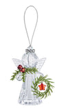 Teeny Mistletoe Angel Ornament -  Star Wreath - Shelburne Country Store