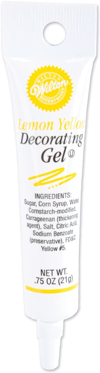 Decorating Gel Tube - Yellow - Shelburne Country Store