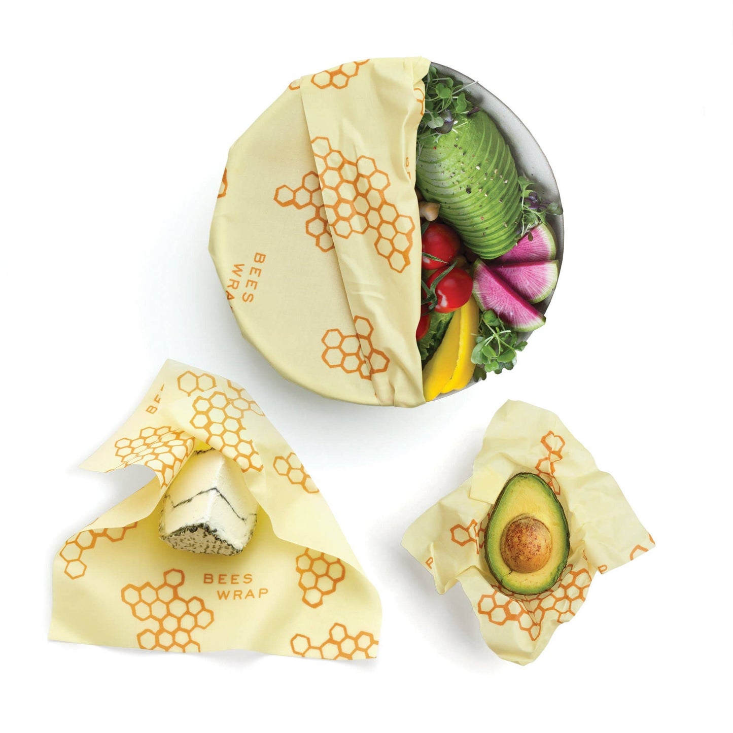 Bee's Wrap Food Wrap - Assorted Wrap 3 Pack - Shelburne Country Store