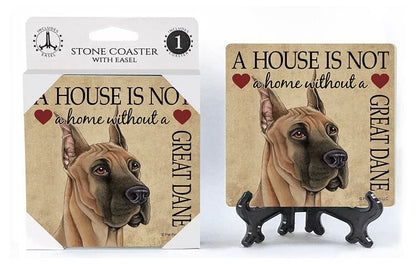 Dog Breed Stoneware Coaster - - Shelburne Country Store