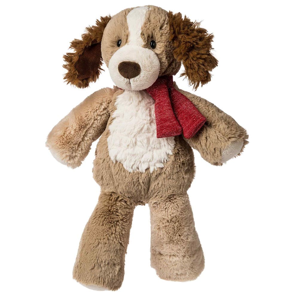 Marshmallow Holiday Parker Pup – 13″ - Shelburne Country Store