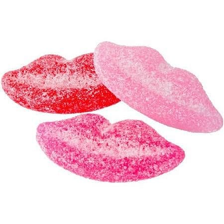 Valentines Sour Pucker Up Lips - - Shelburne Country Store