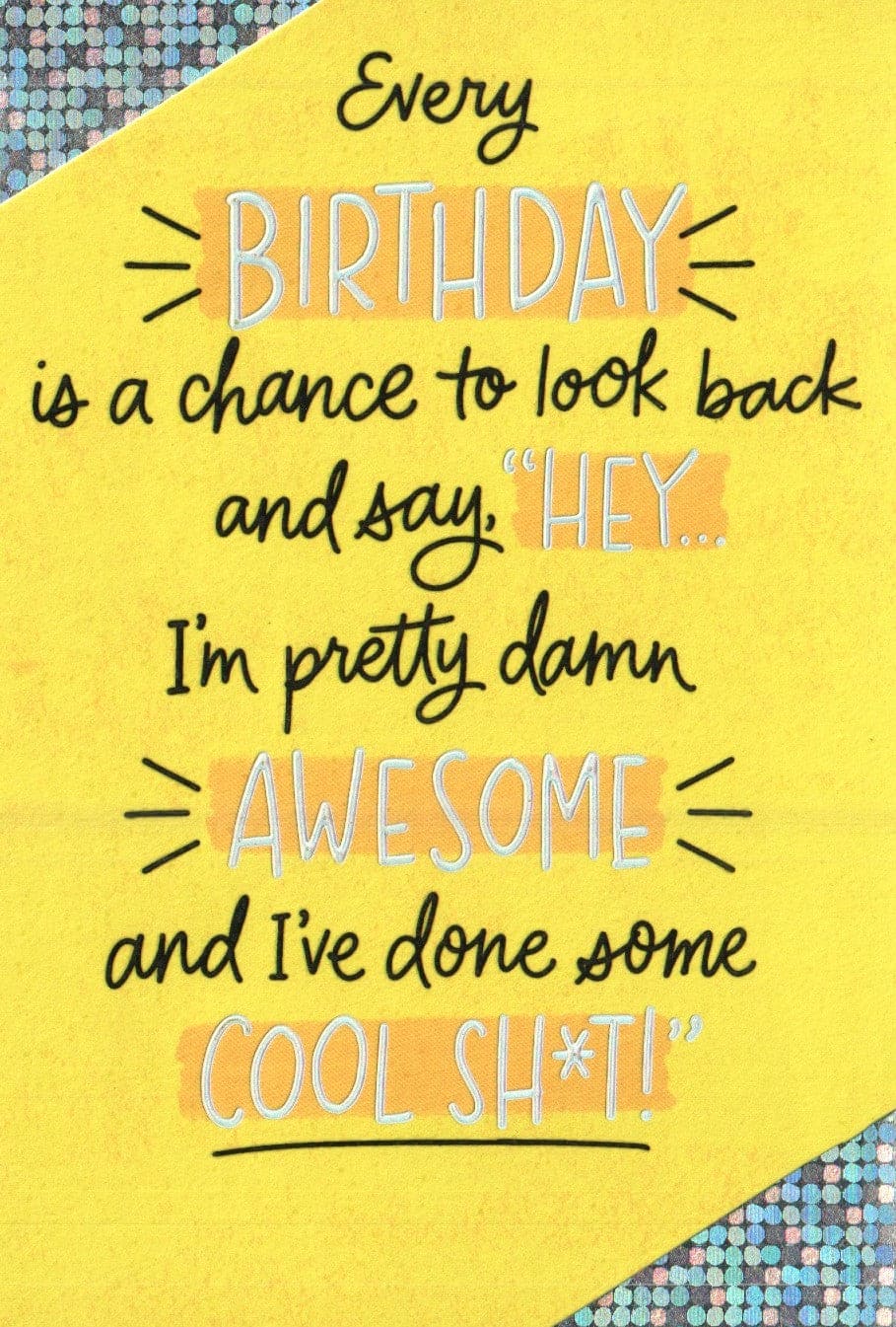 I'm Pretty Awesome Birthday Card - Shelburne Country Store