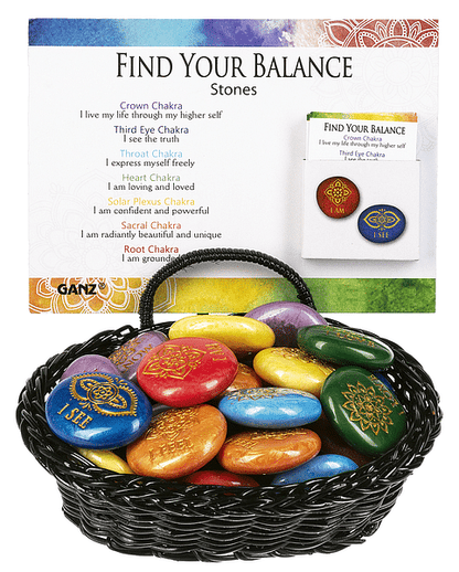 Chakra Find Your Balance Stone - - Shelburne Country Store