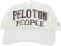 Peloton People - White  Adjustable Hat - Shelburne Country Store