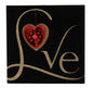 Love w/ gem heart- Valentine - Shelburne Country Store