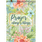 Prayer Changes Things Durasoft Garden Flag - 12" x 18" - Shelburne Country Store