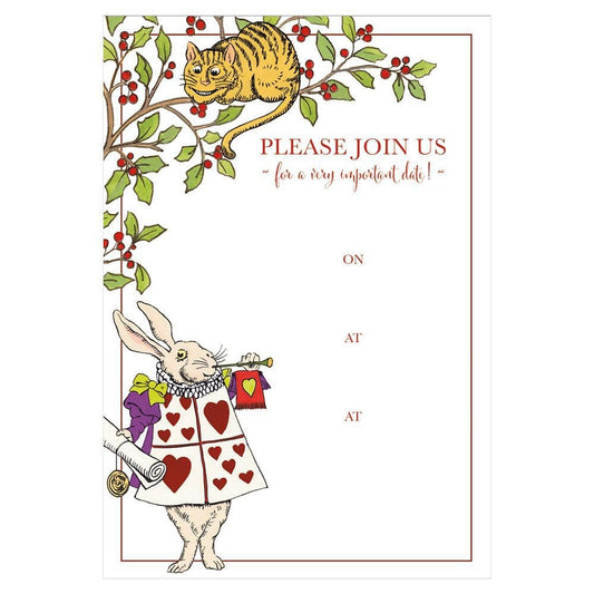 Alice In Wonderland Invite - Shelburne Country Store