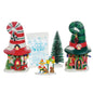 North Pole Merry Lane Cottage Set - Shelburne Country Store