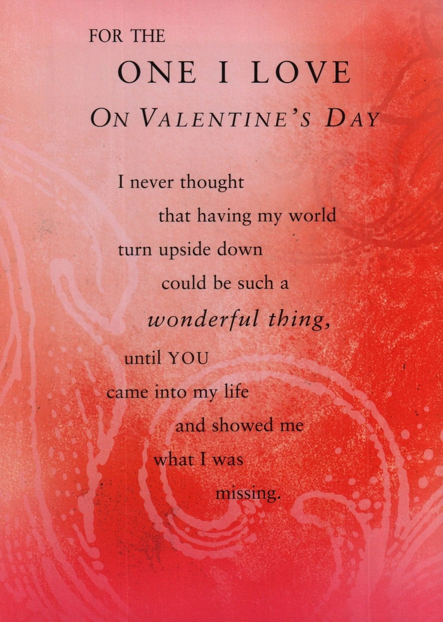 One I Love Valentine's Day Card - Shelburne Country Store