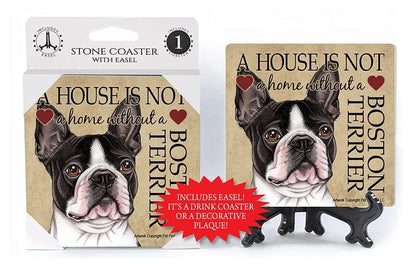 Dog Breed Stoneware Coaster - - Shelburne Country Store