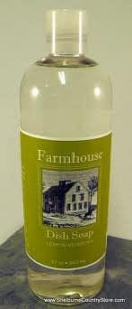 Sweet Grass Farm  - Lemon Verbena Liquid Dish Soap (17 ounce) - Shelburne Country Store