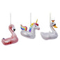 4.5 Inch Glass and Resin Pool Float Ornament -  Unicorn - Shelburne Country Store
