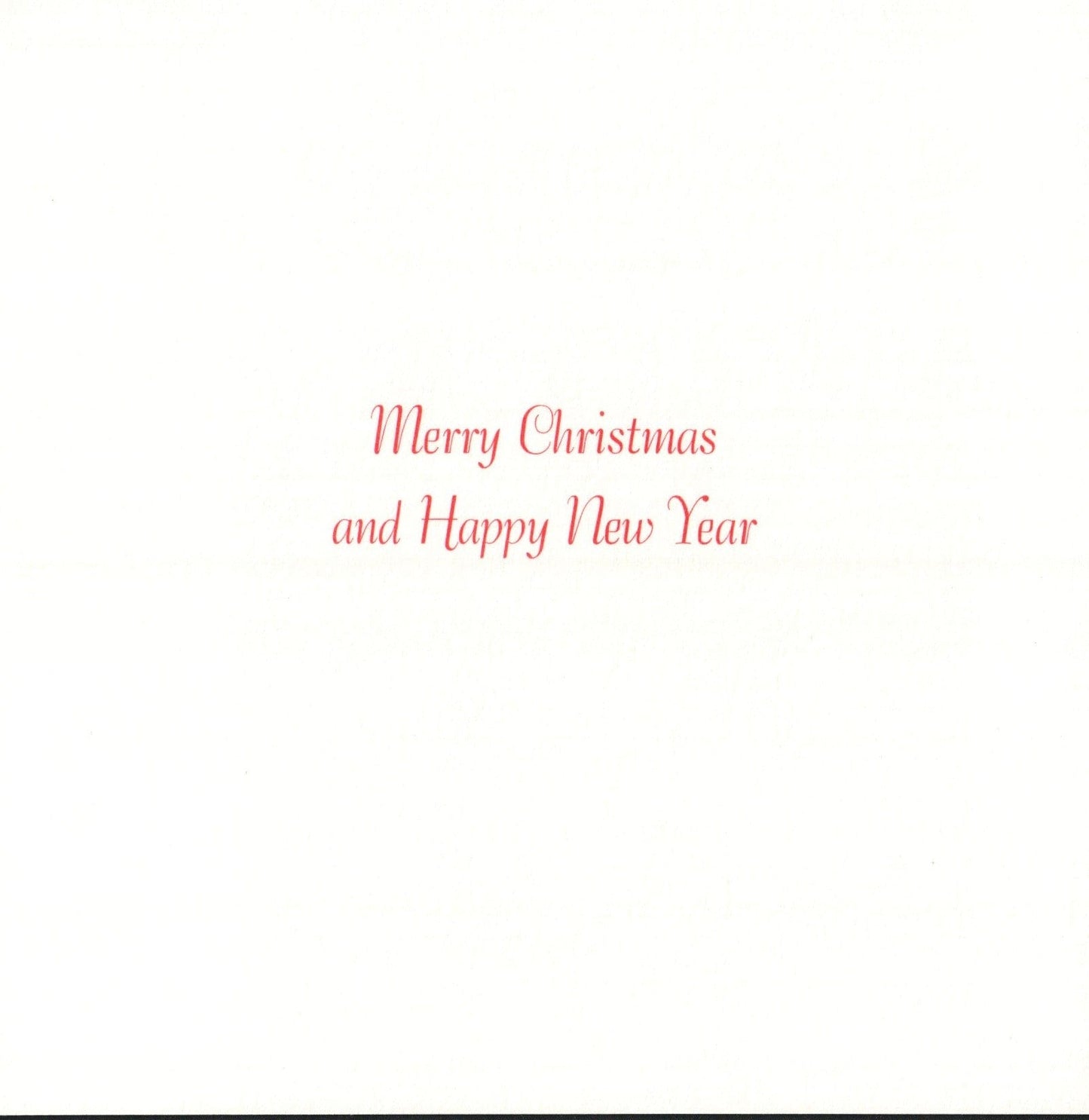 Christmas Card - Airplane Message - Shelburne Country Store