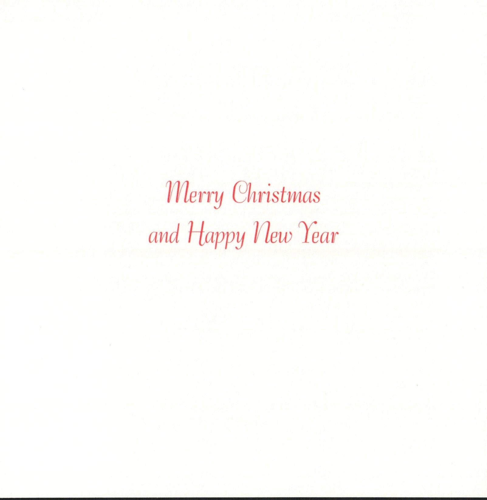 Christmas Card - Airplane Message - Shelburne Country Store