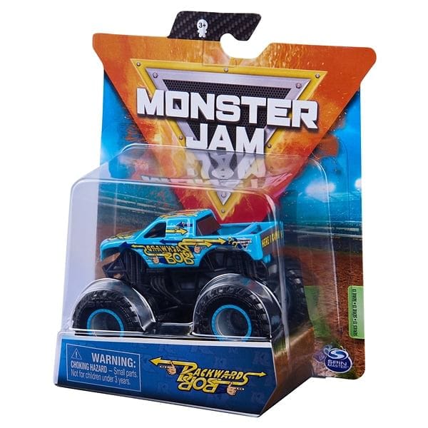 Monster Jam Die-Cast Monster Truck (1:64 scale) - Backwards Bob - Shelburne Country Store