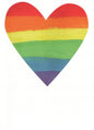 Rainbow Heart Valentine's Day Greeting Card - Shelburne Country Store