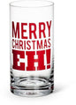 Mckenzie Merry Christmas, Eh! Glass Tumbler - Shelburne Country Store