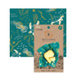 Bee's Wrap Food Wrap - Ocean Print - Medium Size -  Single Pack - Shelburne Country Store