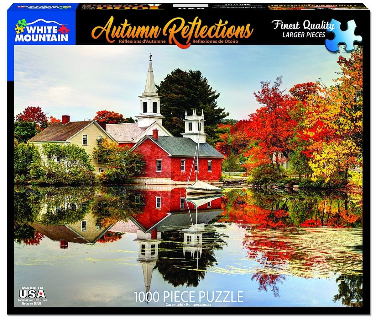 Autumn Reflections - 1000 Piece Puzzle - Shelburne Country Store