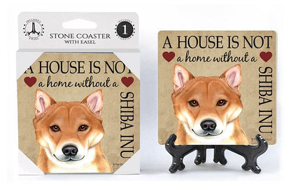 Dog Breed Stoneware Coaster - - Shelburne Country Store