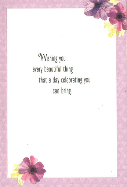 Happy Birthday Flowers Card - Shelburne Country Store