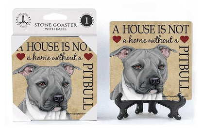 Dog Breed Stoneware Coaster - - Shelburne Country Store