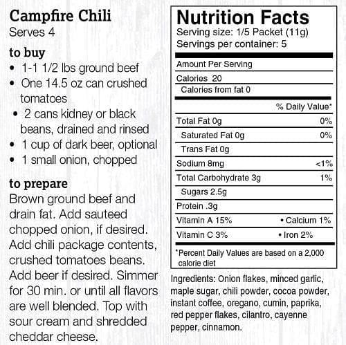 Halladays Farmhouse Chili Mild - Shelburne Country Store