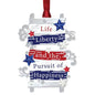 Life Liberty Ladder  Ornament - Shelburne Country Store