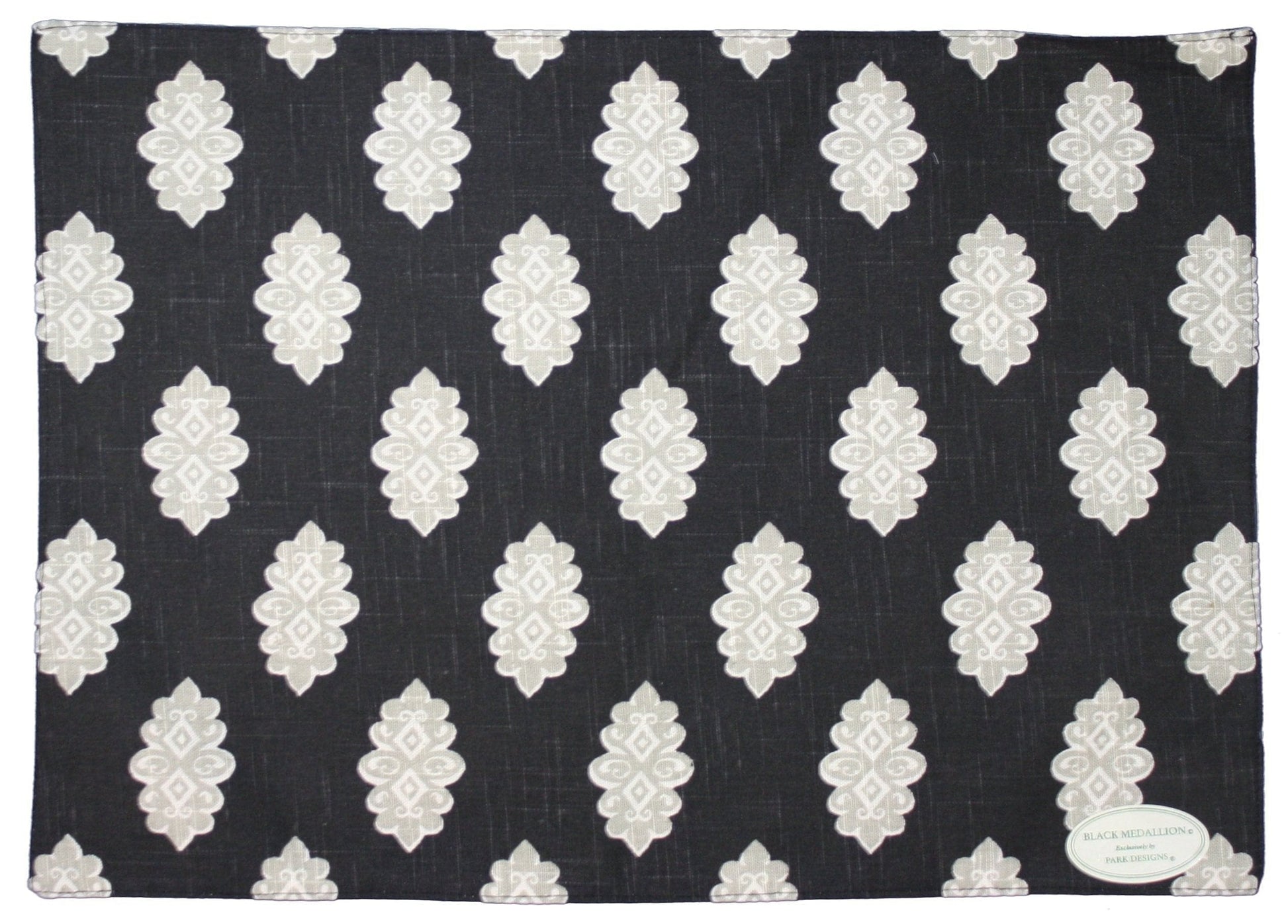 Black Medallion Placemat - Shelburne Country Store