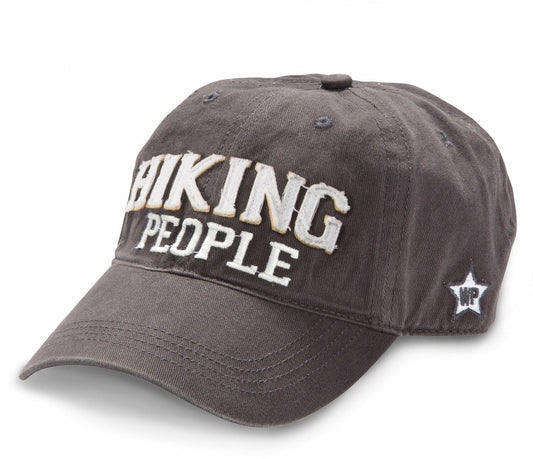 Hiking People - Dark Gray Adjustable Hat - Shelburne Country Store