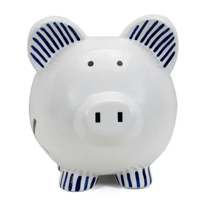 Baseball Pig Bank - Shelburne Country Store