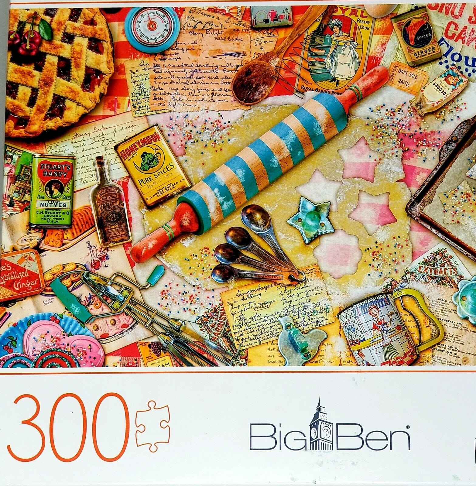 Big Ben 300-Piece Jigsaw Puzzle - Vintage Baker - Shelburne Country Store