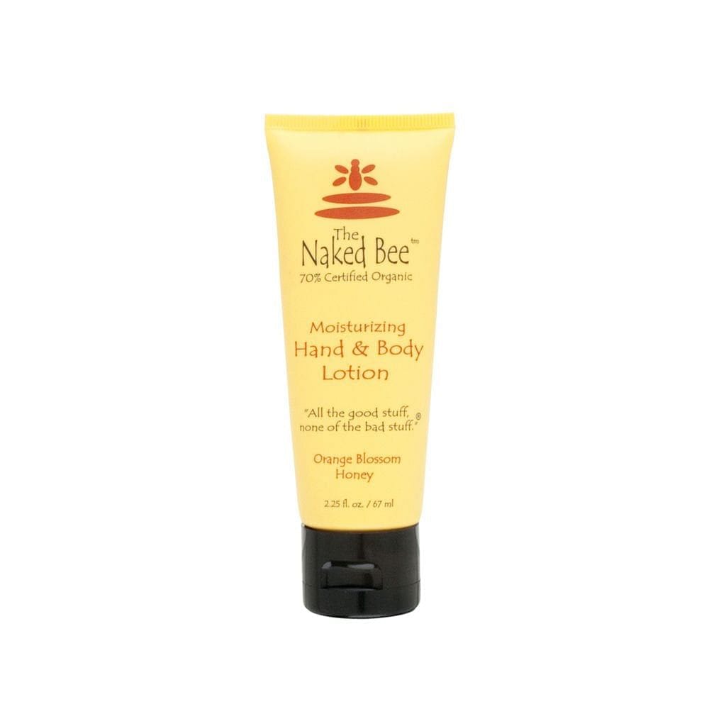 Naked Bee Lotion Tube - Orange Honey 2.25oz - Shelburne Country Store