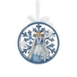 Snowflake Princess Disc Ornament - Shelburne Country Store