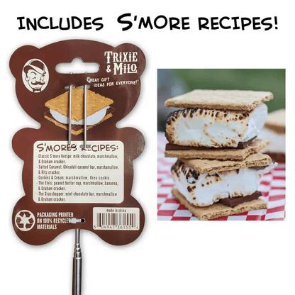 S'Mores Bear Marshmallow Roasting Forks - Shelburne Country Store