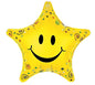 Smiley Face Star Foil Mylar Balloon - Shelburne Country Store