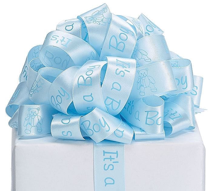 It's a Boy Ribbon Per Yard - Shelburne Country Store