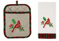 Tea Towel and Pot Holder - Cardinal - Shelburne Country Store