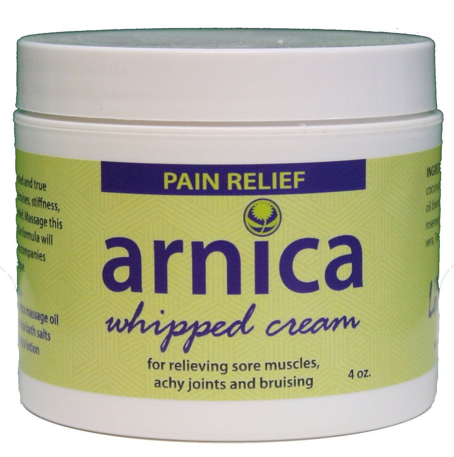 Arnica Whipped Cream -  4 oz - Shelburne Country Store